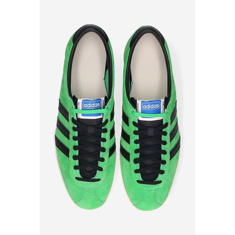 Semišové sneakers boty adidas Originals Mexicana Prototype GY74 zelená barva
