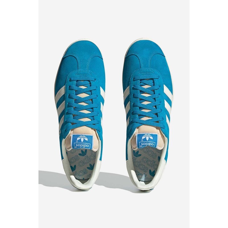 Semišové sneakers boty adidas Originals Gazelle GY7337-blue