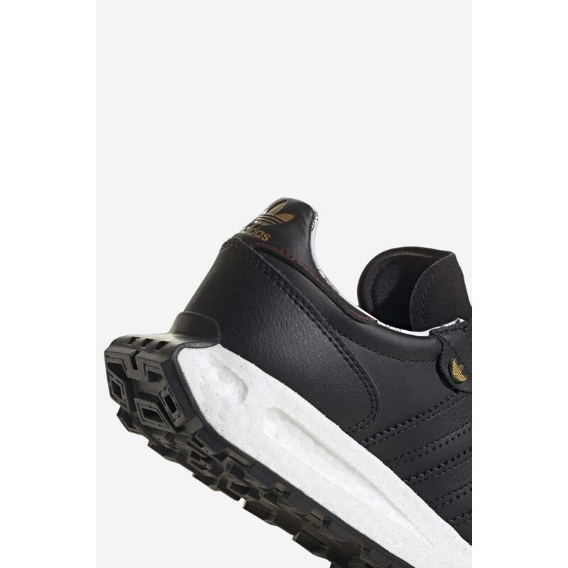 Sneakers boty adidas Originals Retropy E5 W HQ4391 černá barva