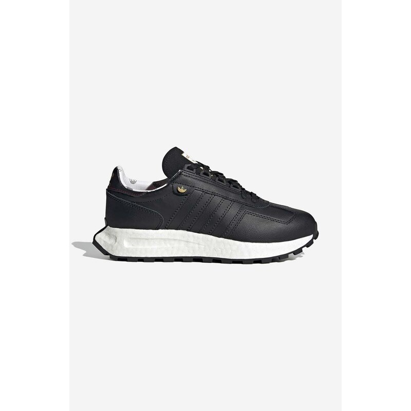 Sneakers boty adidas Originals Retropy E5 W HQ4391 černá barva