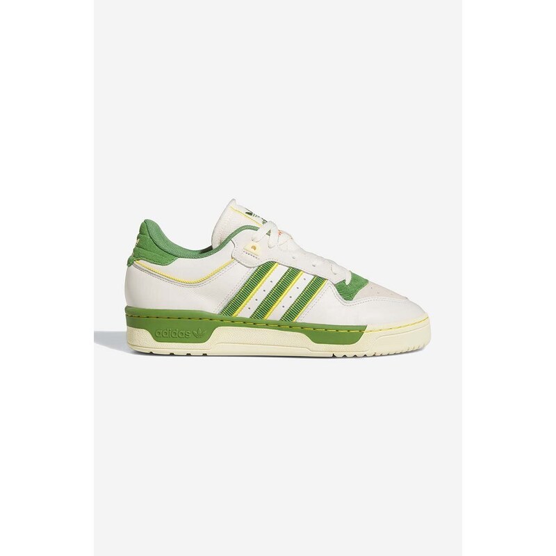 Sneakers boty adidas Originals Rivalry Low 86 zelená barva, FZ6318-green