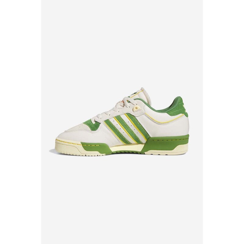 Sneakers boty adidas Originals Rivalry Low 86 zelená barva, FZ6318-green