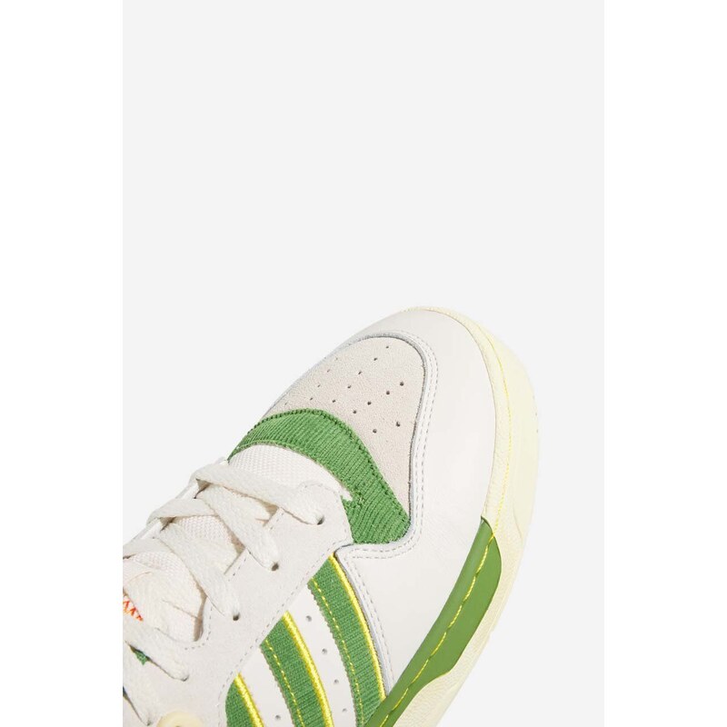 Sneakers boty adidas Originals Rivalry Low 86 zelená barva, FZ6318-green