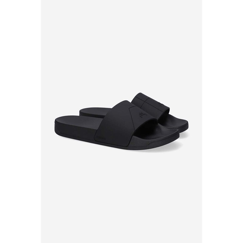 Pantofle A-COLD-WALL* Essential Slides pánské, černá barva, ACWUF072-LIGHT.GREY