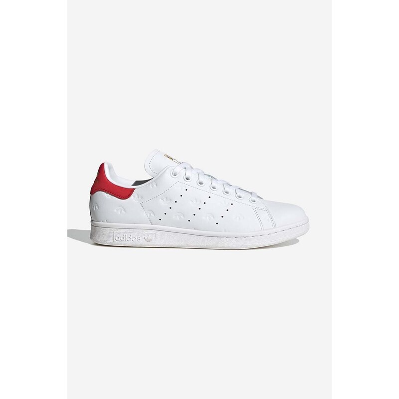 Kožené sneakers boty adidas Originals Stan Smith bílá barva, FZ6370-white