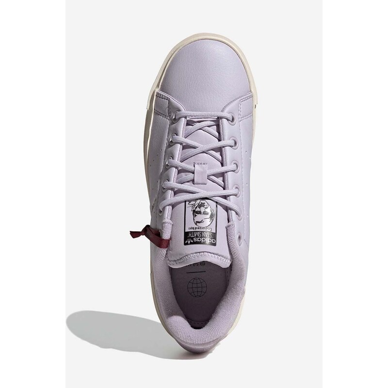 Sneakers boty adidas Originals Stan Smith Bonga X HQ60 bílá barva