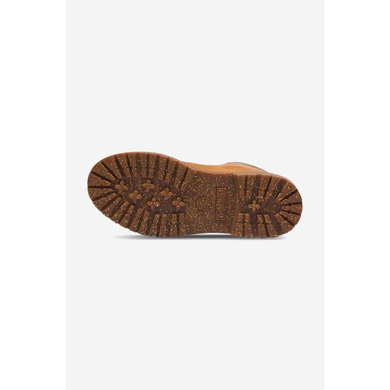 Semišové workery Timberland 6IN Hert BT Cupsole W dámské, hnědá barva, na plochém podpatku, A5RS8-BROWN