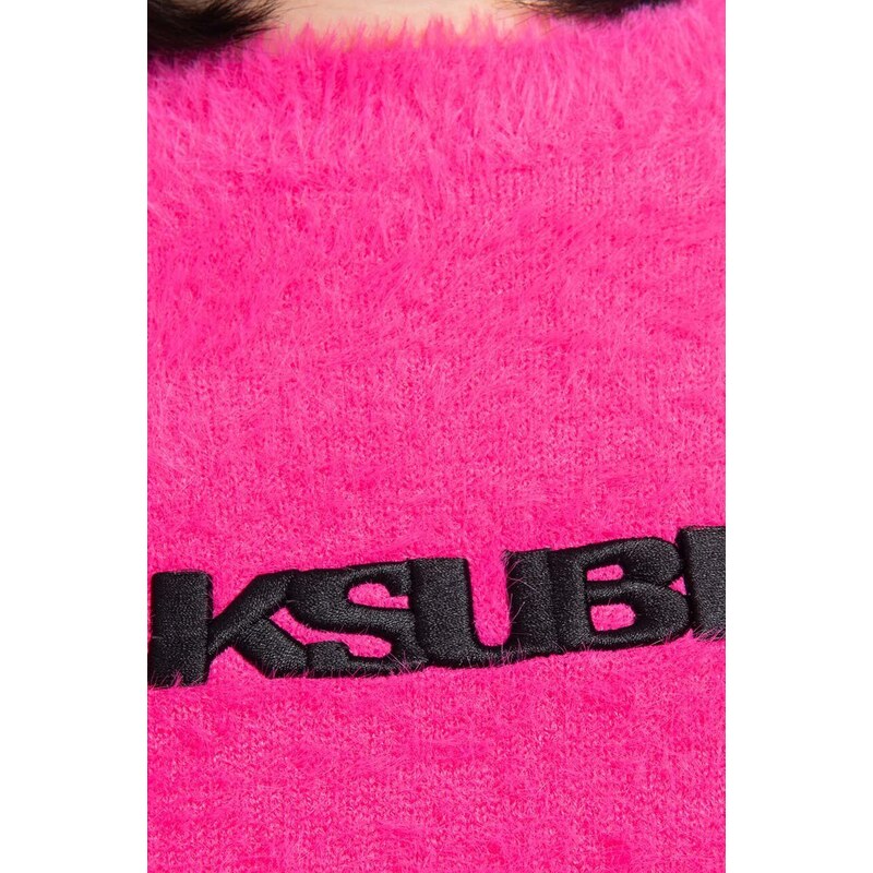 Svetr KSUBI dámský, růžová barva, WPS23KW001-pink