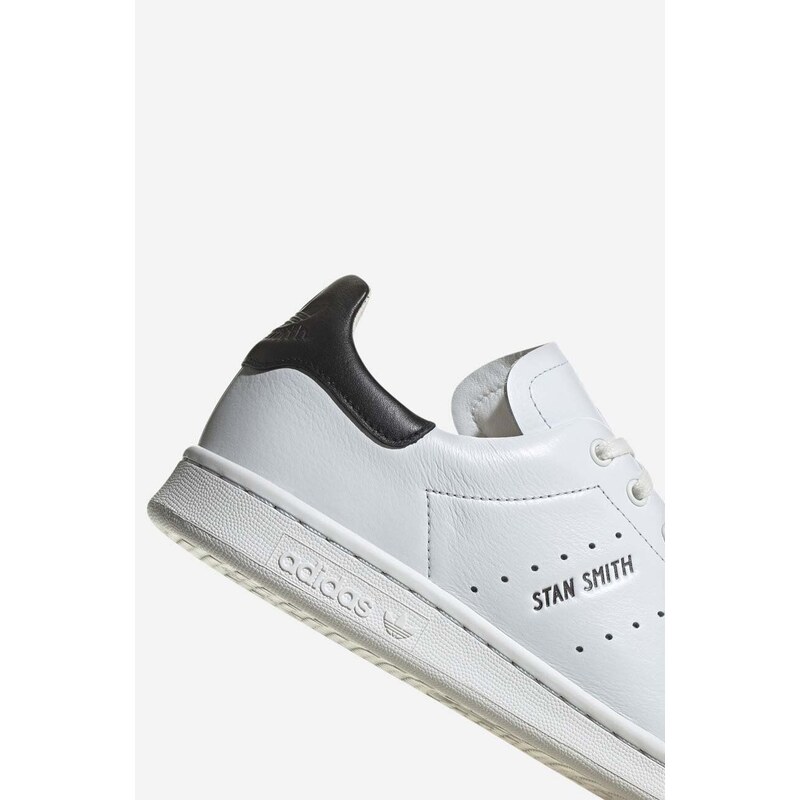 Kožené sneakers boty adidas Originals HQ6785 Stan Smith Pure bílá barva