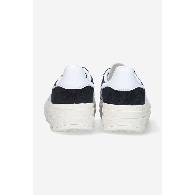 Sneakers boty adidas Originals W Gazelle Bold černá barva, HQ6912