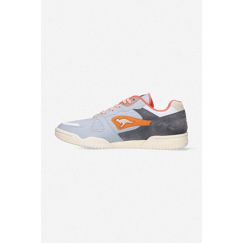 Kožené sneakers boty KangaROOS x Atelier Kamp VIC šedá barva, 475080004414-4414