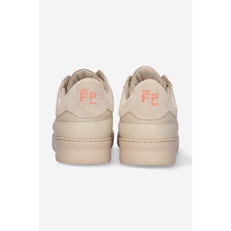 Kožené sneakers boty Filling Pieces Low Eva Suede hnědá barva, 51322791919