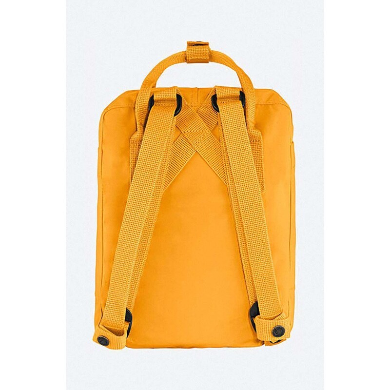 Batoh Fjallraven Kanken Mini žlutá barva, malý, s aplikací, F23561.141-141