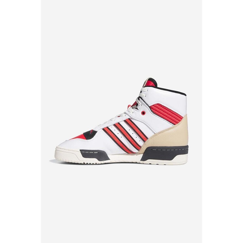 Sneakers boty adidas Originals Rivalry Hi FZ6332 bílá barva