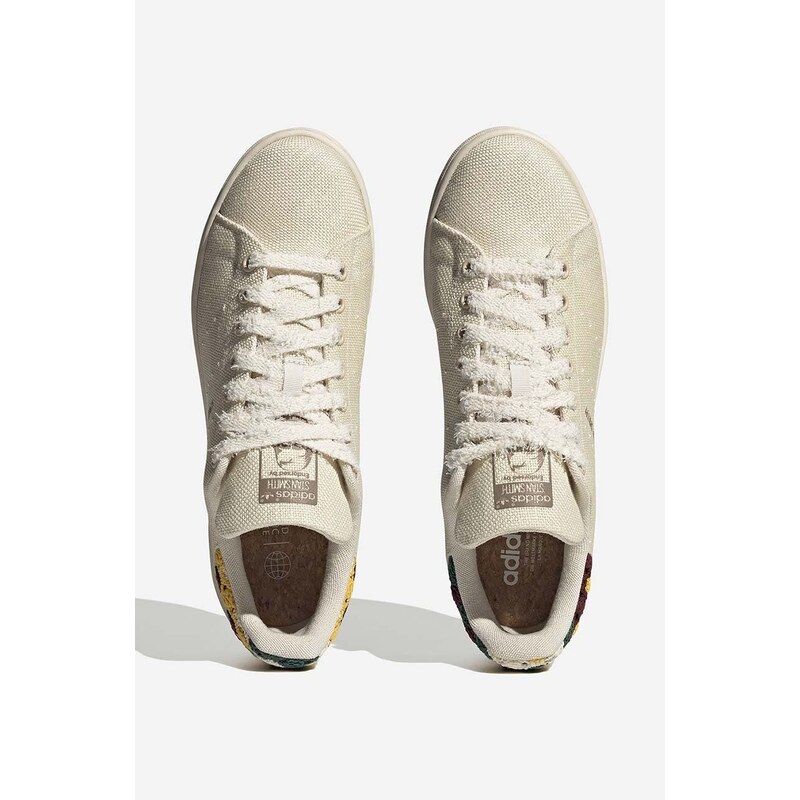 Sneakers boty adidas Originals Stan Smith H06190 béžová barva