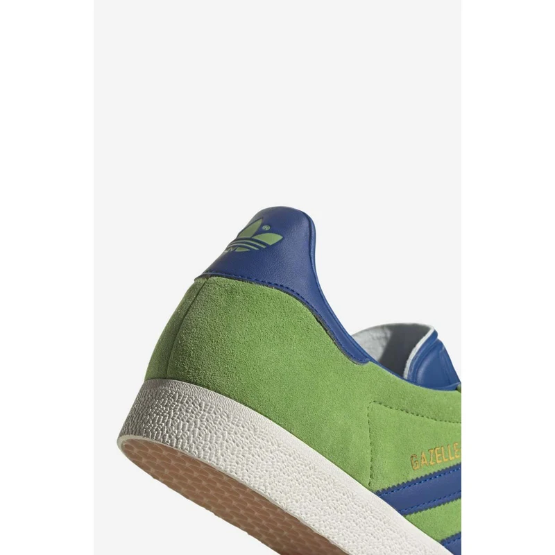 adidas Originals Kožené sneakers boty adidas Gazelle zelená barva,  GY7372-green - GLAMI.cz