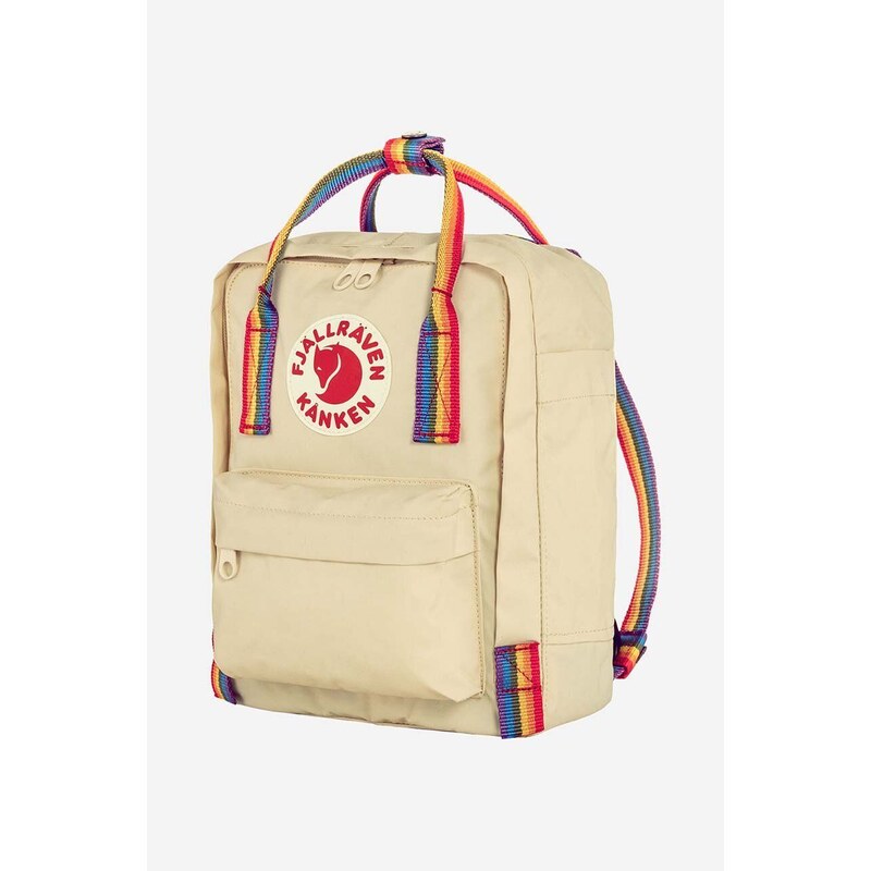 Batoh Fjallraven béžová barva, velký, s aplikací, F23621.115.907-115