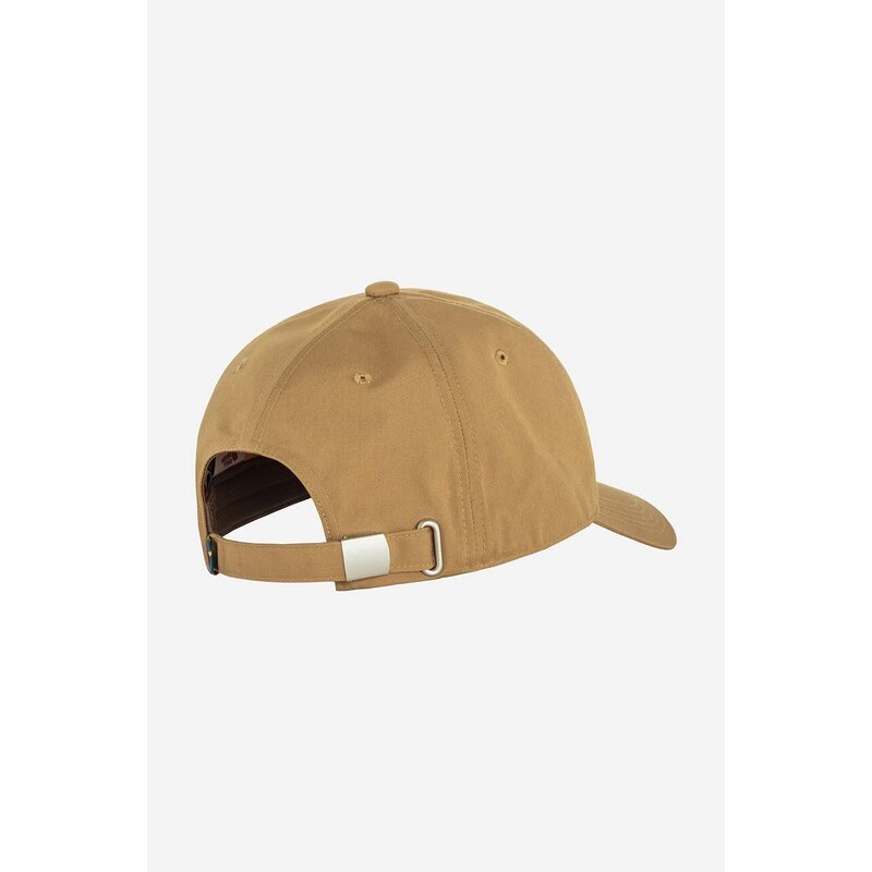 Kšiltovka Fjallraven Classic Badge Cap béžová barva, s aplikací, F86979.232-232