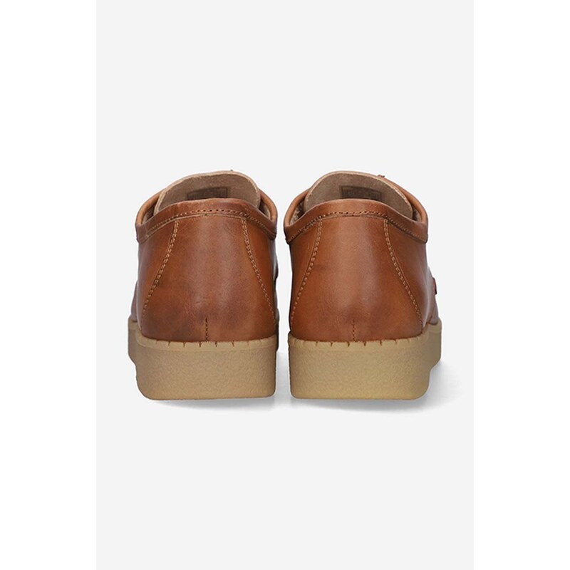 Kožené polobotky Levi's Footwear&Accessories D7353.0001 RVN 75 pánské, hnědá barva, D7353.0001-brown