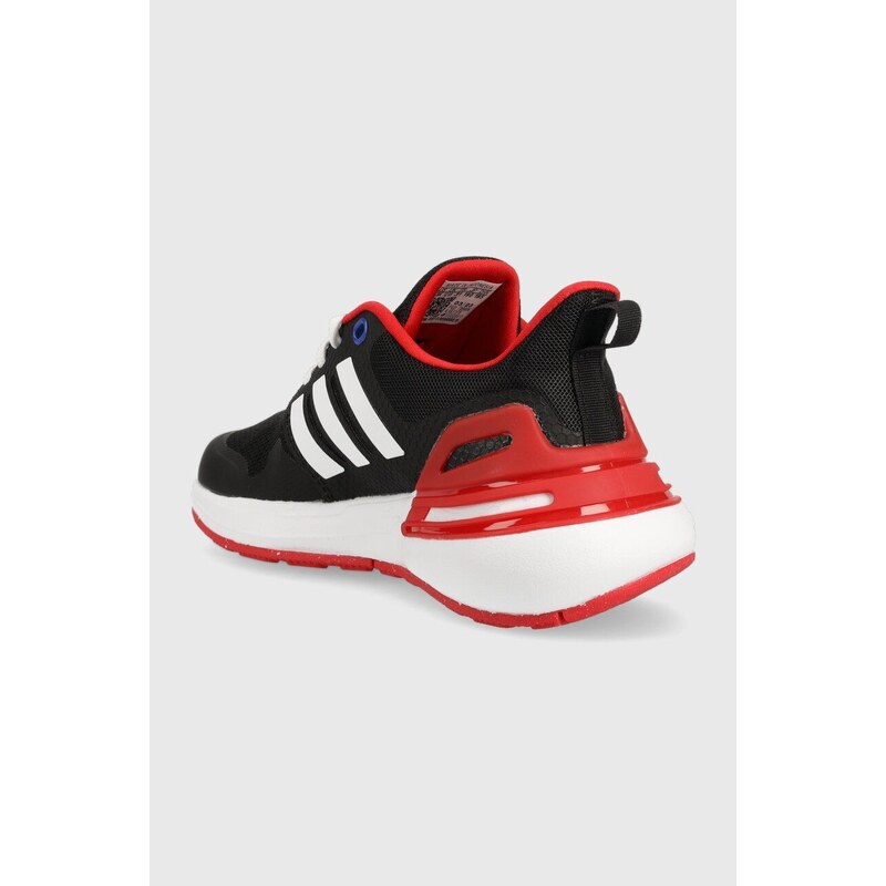 Dětské sneakers boty adidas RAPIDASPORT x MARVEL černá barva