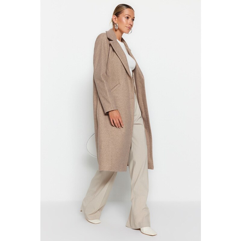 Trendyol Nork Long Cachet Coat