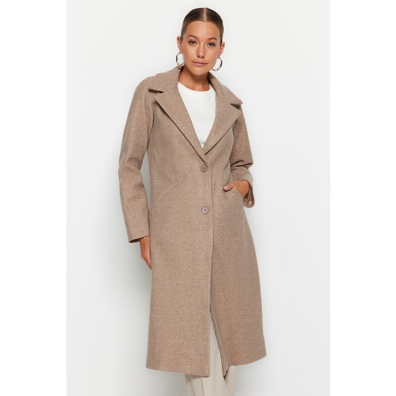 Trendyol Nork Long Cachet Coat