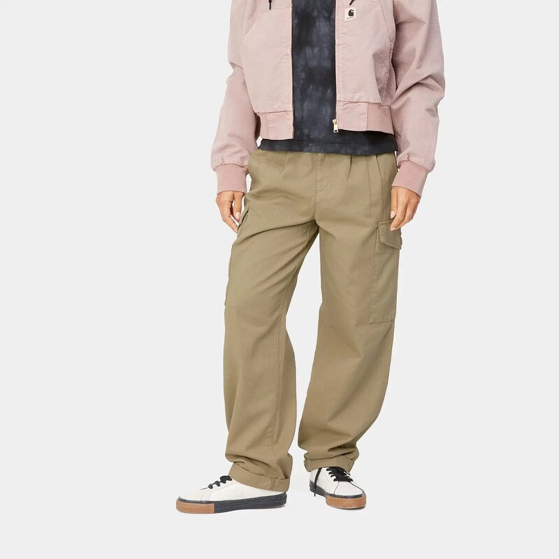 Carhartt WIP Dámské Kalhoty Collins Ammonite Garment Dyed I029789_0VZ_GD