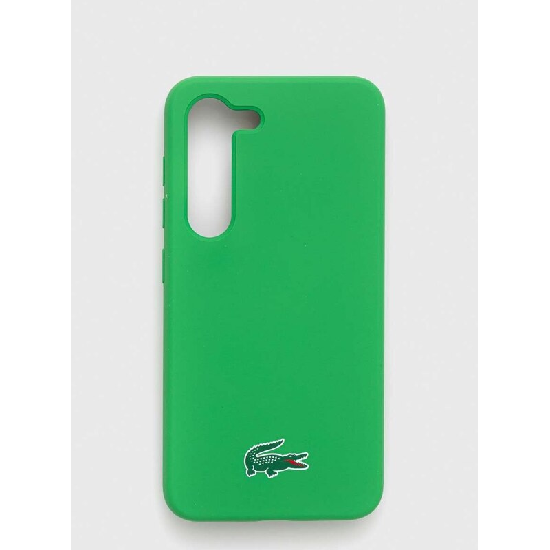 Obal na telefon Lacoste Samsung Galaxy S23 zelená barva