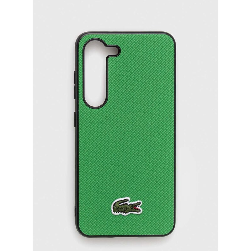 Obal na telefon Lacoste Galaxy S23 zelená barva