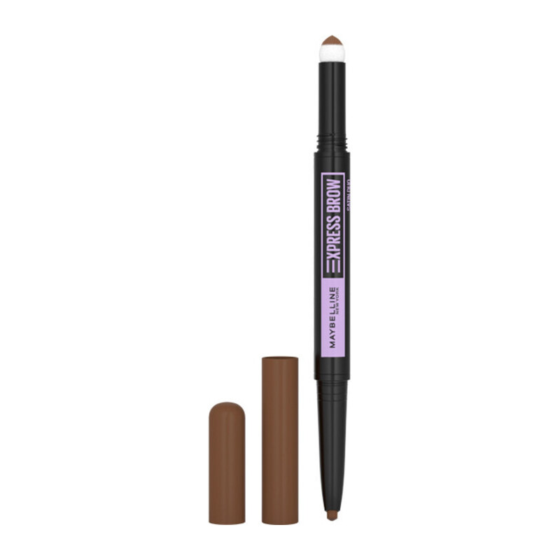 Maybelline Brow Satin Duo Brow Pencil & Filling Powder - Tužka na obočí 0,71 ml - Medium Brown
