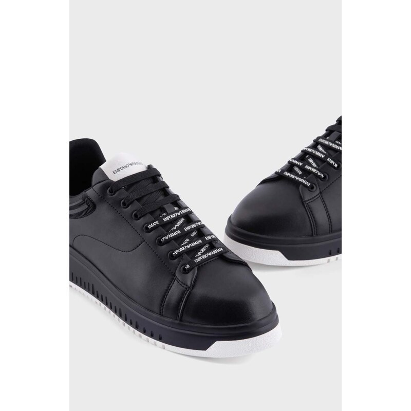 Sneakers boty Emporio Armani černá barva, X4X264 XN001 K001