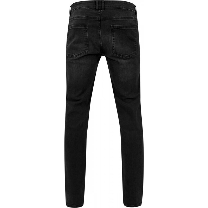 URBAN CLASSICS Stretch Denim Pants - black washed