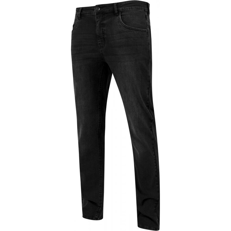 URBAN CLASSICS Stretch Denim Pants - black washed