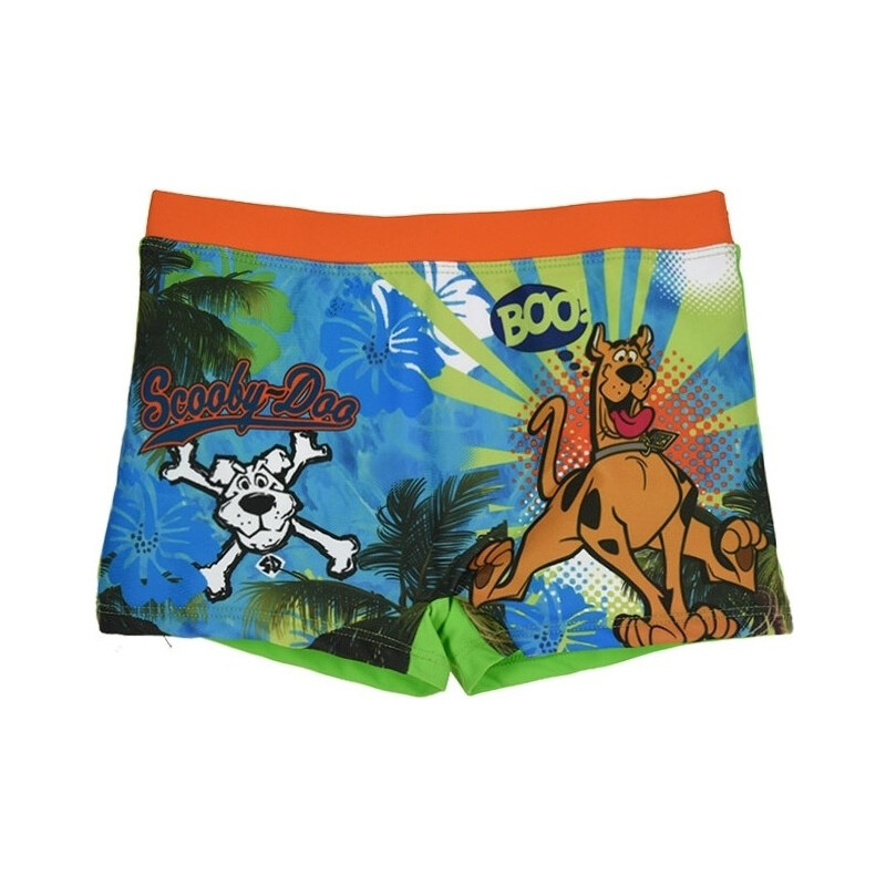 Dětské chlapecké plavky Sun City OE1924 Scooby Doo oranžové 3