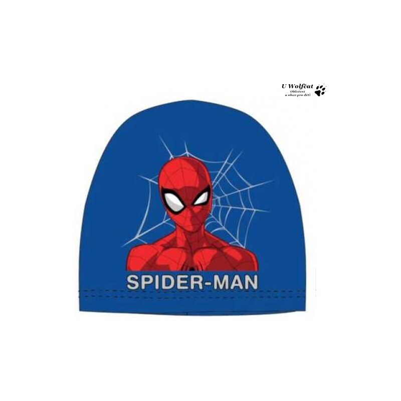Chlapecká čepice SETINO Spiderman sv. modrá