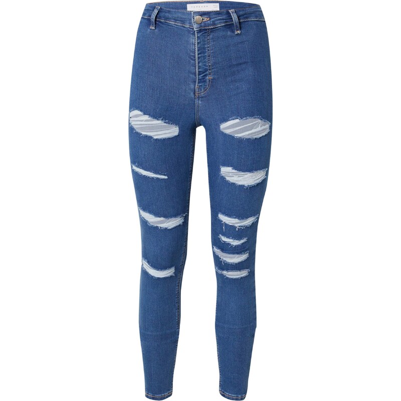 TOPSHOP Džíny Joni modrá