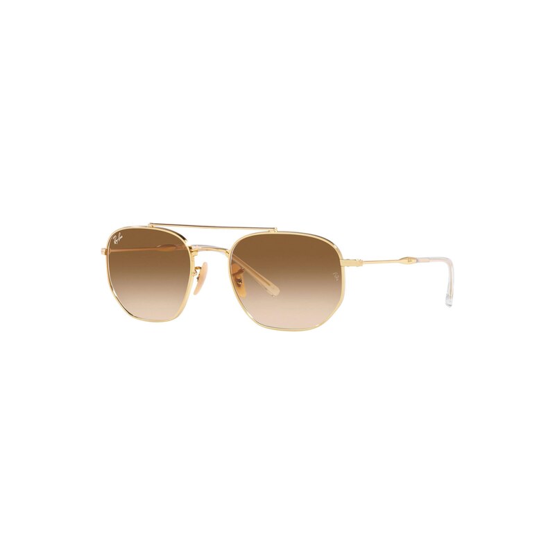 Ray-Ban Sluneční brýle 0RB3707 57 001/51 světle hnědá / zlatá