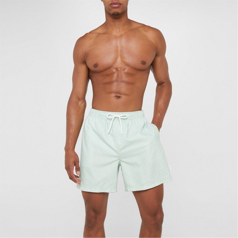 SoulCal Signature Swimshorts Mens Green/White