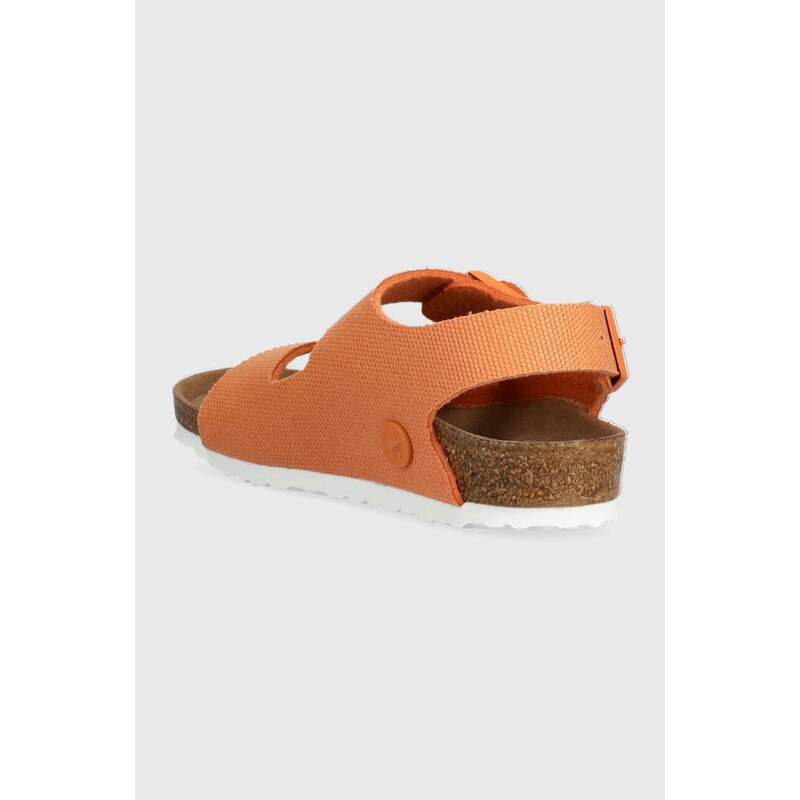 Dětské sandály Birkenstock oranžová barva