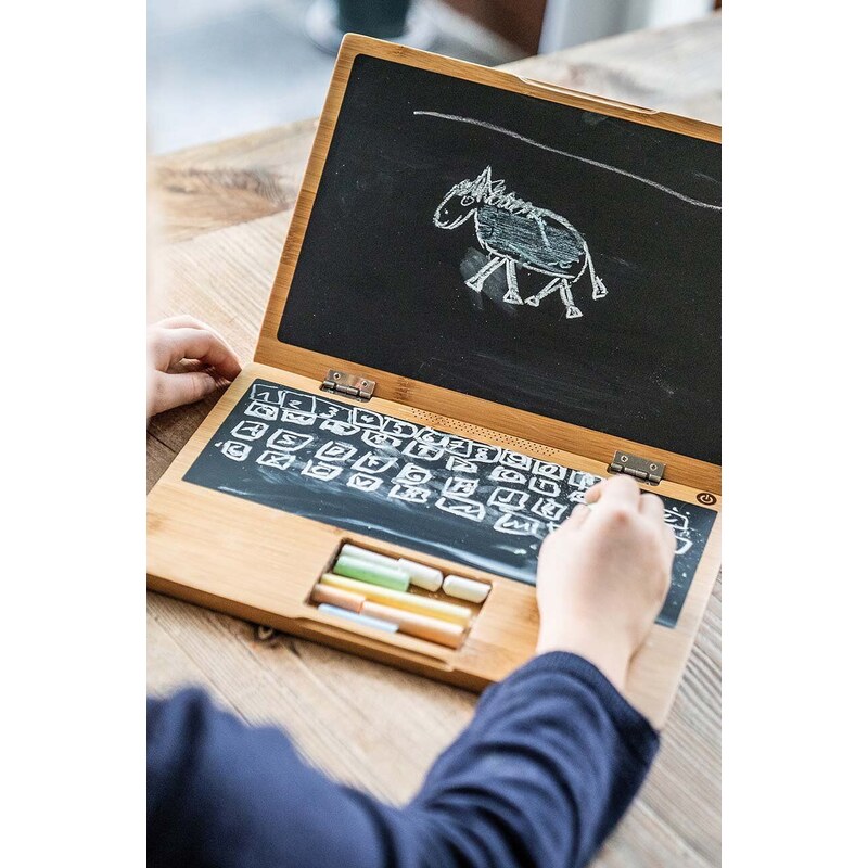Křídová tabule Donkey Laptop I-Wood