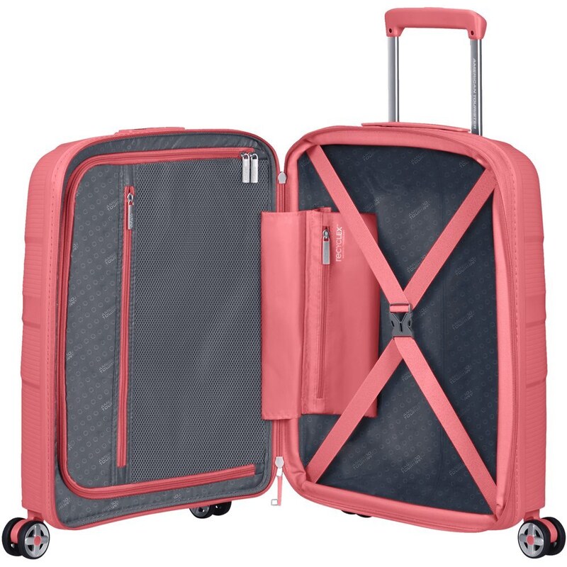 American Tourister Kabinový cestovní kufr StarVibe S EXP 37/41 l tmavě modrá