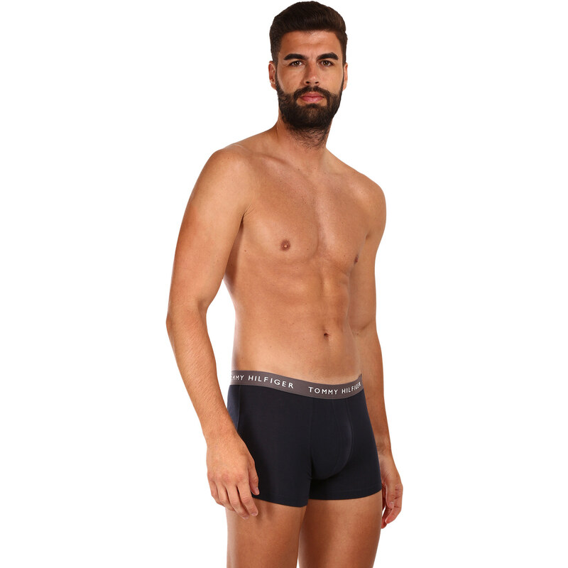 3PACK pánské boxerky Tommy Hilfiger tmavě modré (UM0UM02324 0XX)