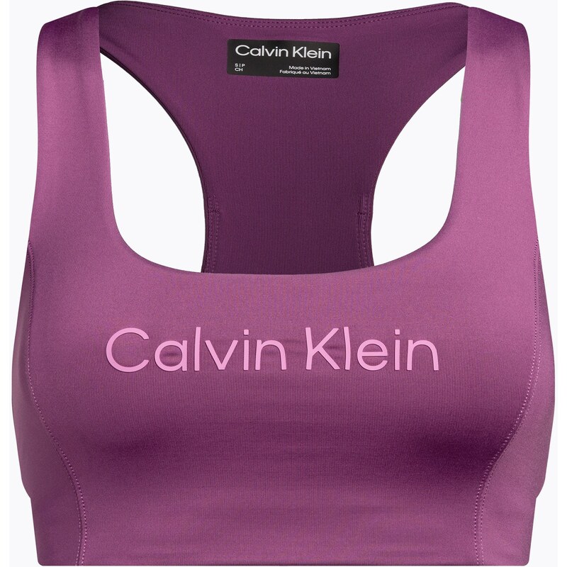 Fitness podprsenka Calvin Klein Medium Support VAE amethyst