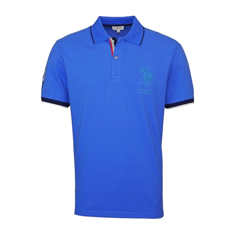 U.S. POLO ASSN. Tričko Pros modrá / černá