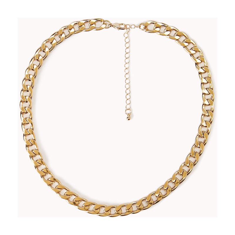 Forever 21 Street-Chic Curb Chain Necklace