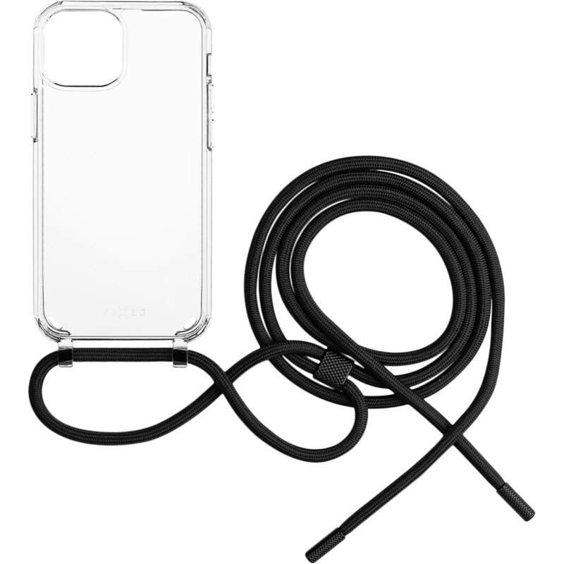 Fixed Pure Neck kryt se šňůrkou na krk pro iPhone 12 mini