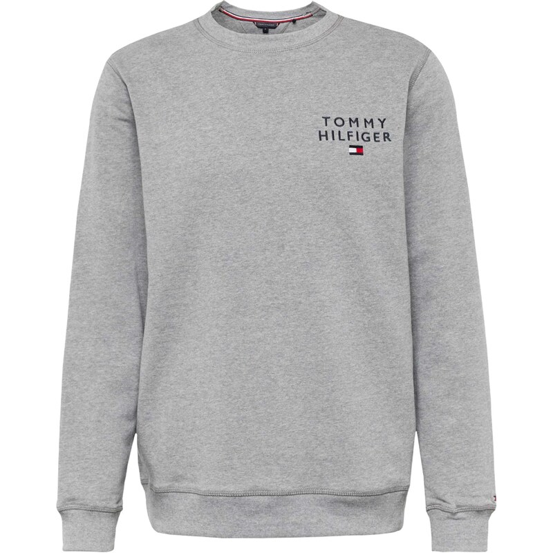 Tommy Hilfiger Underwear Mikina tmavě modrá / šedý melír /