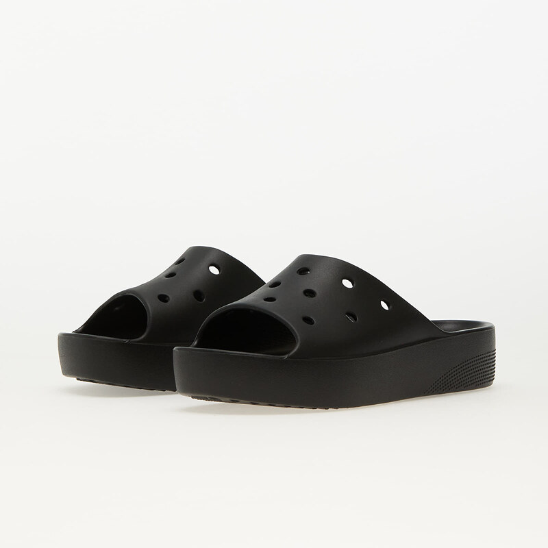 Pantofle Crocs Classic Platform Slide Black