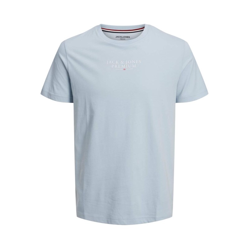JACK & JONES Tričko JPRBLUArchie pastelová modrá / bílá