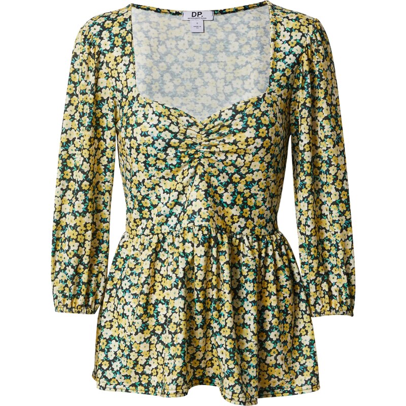 Dorothy Perkins Tričko žlutá / zelená / černá / bílá